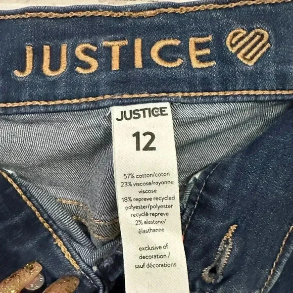 Justice Distressed Jeans - Picture 4 of 6